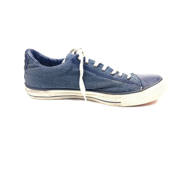 Converse x John Varvatos Star Player Mens Size 9 Navy Blue Leather/Canvas Shoes main image 9